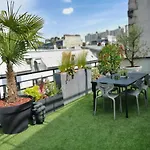 Appartement D\'Exception Paris 20Eme, Terrasse De 45M2, Vue Sur La Tour Eiffel